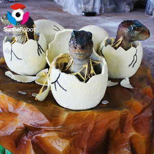 Hiển Thị Kích Thước Cuộc Sống Động Vật Hấp Dẫn Trứng Nở Khủng Long Kinder - Product Image 5