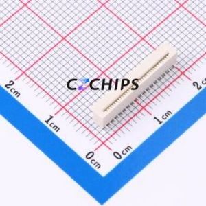 WL0540013-320R-001 FFC/<b>FPC</b> Connector SMD,P=0.5mm Connector No Lock Single Side Contact / Vertical 32P 0.5mm - Product Image 1