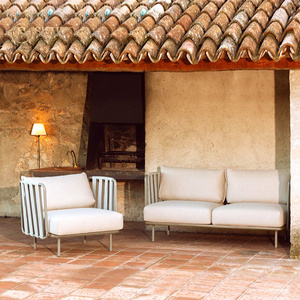 Foshan Sishuo, muebles de fabricación para patio, muebles de exterior, juego de sofás de jardín de mimbre para <span class=keywords><strong>terraza</strong></span> de Hotel - Product Image 3