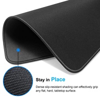 Tapis de Souris Personnalisable avec Impression, Base Antidérapante en Caoutchouc, Étanche pour Ordinateur, Bords Cousus, Tapis de Bureau Gaming pour le Bureau