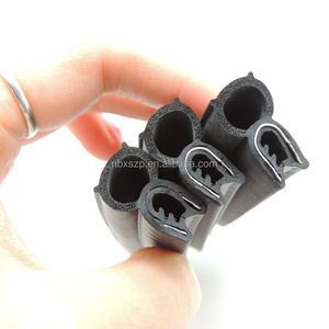 Đùn cao su u-kênh xe cạnh TRIM Dải cửa tự động EPDM con dấu hồ sơ với tùy chỉnh cắt dịch vụ chế biến - Product Image 1