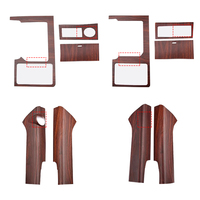 Kit de décoration intérieure en plastique pour voiture Jiaji pour Prado 14-17