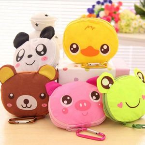Sac de courses pliable réutilisable en forme d'animal de dessin animé créatif, sac de courses pliable portable, sac de courses pliable pour supermarché, sac de courses pliable pour épicerie - Product Image 3