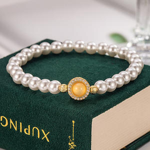 Bracelet trèfle à quatre feuilles pulseras bisuteria 925 esterlina plata bracelet turquoise plata 925 réel - Product Image 1