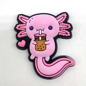 รองเท้ารูปทรงหกเหลี่ยมน่ารัก ทำจาก PVC ฉีดขึ้นรูป ดีไซน์หรูหรา ตกแต่งลายดอกไม้สวยงาม สไตล์รองเท้าแตะแบบมีหัวเข็มขัด ผลิตในจีน - Product Image 4