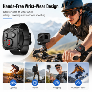 Télécommande sans fil étanche D10 pour caméra d'action <span class=keywords><strong>GoPro</strong></span> <span class=keywords><strong>Hero</strong></span> 13 12 11 10 <span class=keywords><strong>9</strong></span> - Accessoires - Product Image 1