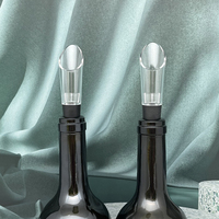 Verseurs de vin, aérateur de vin intelligent, Mini carafe à whisky en plastique acrylique Vintage de luxe Unique pour cadeaux