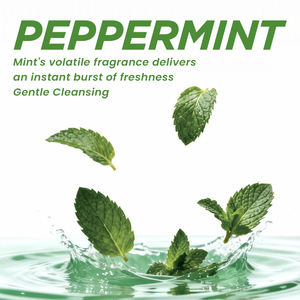 <span class=keywords><strong>Gel</strong></span> lavant intime antibactérien à l'extrait de menthe poivrée, végan, pour peaux sensibles, apaisant, équilibrant le <span class=keywords><strong>pH</strong></span>, anti-odeurs - Product Image 3