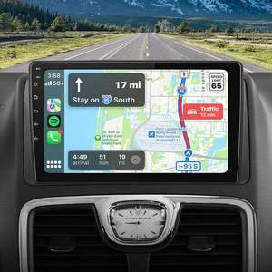 Lecteur Mp3 de voiture Écran audio Carplay Affichage Android Autoradio 9 pouces Stéréo RDS <span class=keywords><strong>Fm</strong></span> Transmetteur Caméra de recul Autoradio pour Dodge - Product Image 2