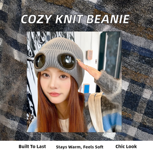 Trendle International WB 6656 Nuevo Diseño Gorro de Punto Elegante para Niñas, Gorro de Invierno para Esquí, Gorro de Viaje para Mujer, Otoño, 60% Acrílico, 40% Poliéster - Product Image 2