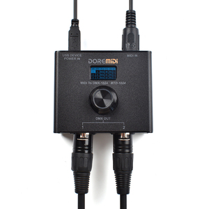 Doremidi Midi Để Dmx512 * 2 Midi Bàn Phím Điều Khiển <span class=keywords><strong>DMX</strong></span> Ánh Sáng Sân Khấu Chuyển Đổi MTD-1024 - Product Image 2