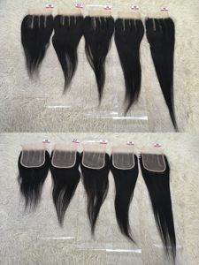 Letsfly Promotion de liquidation à 5$ : Frontal en dentelle 13x4 et Closure 4x4, Cheveux 100% naturels, 10-22 pouces, Lisses et Bouclés, Cheveux Remy 9A - Product Image 3