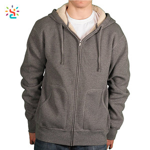 Vente Chaude : Sweats à Capuche Unisexe en Polaire Sherpa, Marque Renommée, Entièrement Zippés, Survêtements en Polaire Lourde Doublée - Product Image 3