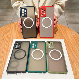 <span class=keywords><strong>Funda</strong></span> de carga inalámbrica magnética mate de lujo Honatop para Samsung S23 PLUS S24 <span class=keywords><strong>Ultra</strong></span> A24 A34 A54 Armor <span class=keywords><strong>Funda</strong></span> - Product Image 1