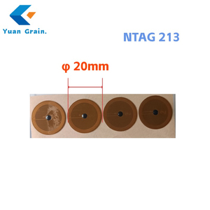 Thông tư Microchip <span class=keywords><strong>RFID</strong></span> Mini tag 13.56MHz 213 không thấm nước NFC laser có thể in theo dõi tài sản PVC vật nuôi vật liệu giấy 1K Chip - Product Image 4