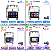 Radio Mobil Multimedia Layar Terpisah LEHX Silver OLED untuk Polo Mk4 IV 2001-2009 Android 12 Pemutar Mobil Stereo Navigasi GPS