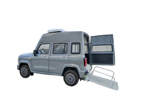 BINMAI SUV électrique mini populaire à quatre roues et faible vitesse, 4 places, véhicule à énergie nouvelle, moteur EV 50kW, autonomie <100km