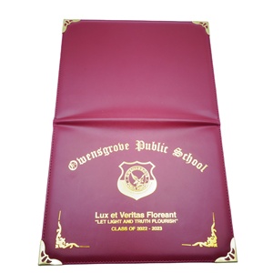 Marco de Terciopelo Dorado Personalizado para Diploma Universitario, Porta Diplomas A5 A4, Porta Certificados de Agradecimiento - Product Image 4