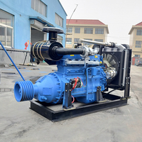 Moteur diesel six cylindres avec base d'embrayage 160 180 chevaux moteur concasseur machine à sable R6105AZLP moteur diesel