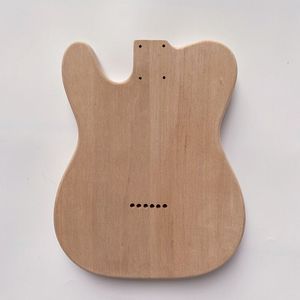 Cuerpo de guitarra Alder de repuesto sin acabar TL con chapa acolchada - Product Image 3