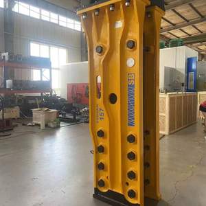 SOOSAN SB157 Boîte à outils de disjoncteur hydraulique de type supérieur avec ciseaux de type supérieur et tuyaux de cylindre d'azote Garantie Caractéristiques standard - Product Image 1