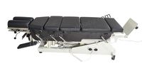 Table chiropratique inclinable électrique avec 5 gouttes pour traitement de physiothérapie