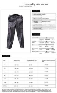 Pantalones DE TRABAJO sueltos para hombre, monos finos de LICRA transpirables de gran tamaño, resistentes al desgaste para trabajos de reparación de máquinas de taller - Product Image 6