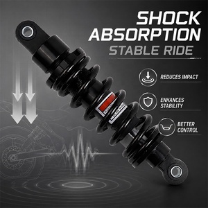 Amortisseur arrière de 250 mm, suspension adaptée aux motos, quads tout-terrain, UTV, motos de cross, karts, scooters - Product Image 1