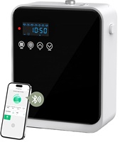 Diffuseur de parfum électrique intelligent sans eau en plastique, contrôlé par application, couverture de 2000 pieds carrés, portable, mural, pour usage domestique et commercial