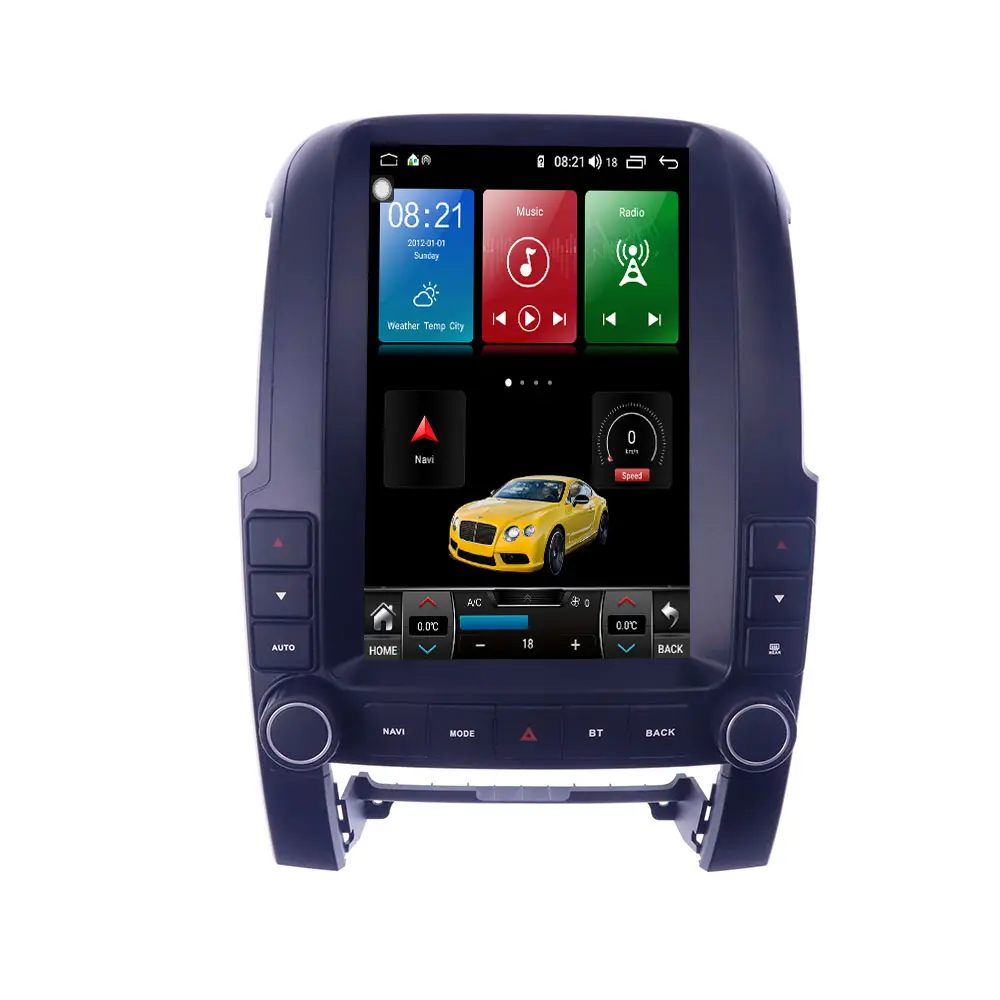 Android 11 12,1 Zoll für Kia Sorento 2009-2012 Vertikaler Bildschirm Auto Smart Multimedia Radio Recorder Video Player GPS Navigation