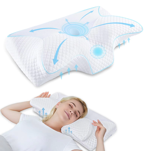 Bantal Ergonomis Busa Memori Grosir untuk Meredakan Nyeri Leher, Kontur Pendingin & Bantal Tidur Hipoalergenik - Product Image 3