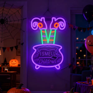 Halloween LED Chaussures Néons Fantôme Festival Atmosphère Illuminé Accessoires Scène Arrangement - Product Image 2