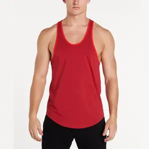 Camiseta de entrenamiento muscular para hombre, Camisa de algodón de alta calidad, con Logo personalizado, OEM