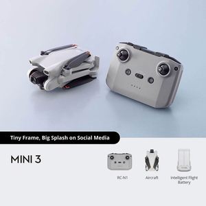 95% New D JI <b>Mini</b> 3 RC Drone Lightweight 249g Plastic 5.5 Inch 2.7K <b>Camera</b> Beginner Friendly - Product Image 3