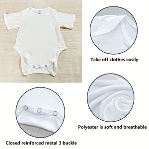 Kids Infants Blanks 100 Polyester <b>T</b> <b>Shirts</b> for Toddler Baby <b>White</b> Blank Sublimation <b>Shirt</b> Kid - Product Image 6