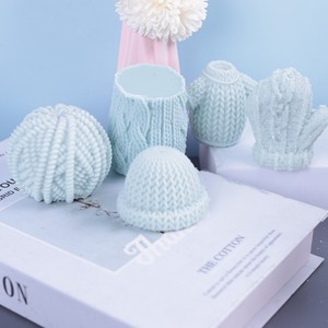 Yarn Ball Silicone <b>Mold</b> For <b>Candle</b> Cake Jelly Making Christmas Decoration Transparent White Customizable Shape - Product Image 2
