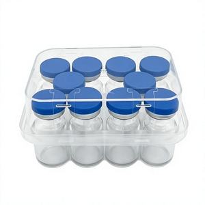 Kit de flacons de sérum facial anti-rides et réparateur de barrière cutanée à base de poudre lyophilisée de peptide de cuivre GHK-Cu - Product Image 2