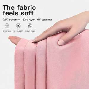 بدلة طبية مخصصة من السباندكس زي مستشفى موحد للتمريض زي طبي موحد للممرضات بتصميم جوجر مخصص - Product Image 5