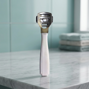 ASAP Outil de manucure et pédicure réutilisable en acier inoxydable écologique à double face avec long manche, durable, pour éliminer les callosités et les cors des ongles - Product Image 4