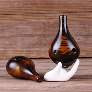 Ocarina de Cerámica de 6 Orificios al por Mayor, Mini Flauta para Niños, Regalo Especial para Amantes de la Música - Product Image 2
