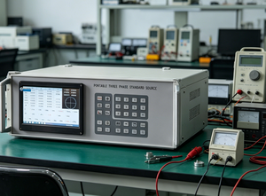 เครื่องทดสอบไฟฟ้าสามเฟสแบบพกพา ระดับการป้องกัน IP55 กำลังไฟ 300 วัตต์ - Product Image 3