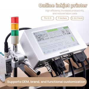 Machine de codage automatique T290ES Imprimante à jet d'encre TIJ pour étiquettes et cartes Flex Date d'expiration Numéro de lot Code QR et code-barres - Product Image 5