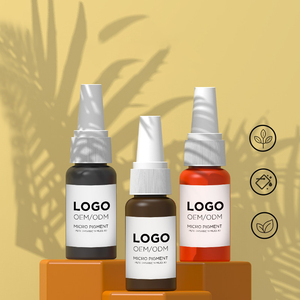 Tinta de Color para Tatuajes con Extracto de Plantas de 15 ml, Pigmento Líquido Semipermanente para Microblading - Product Image 4