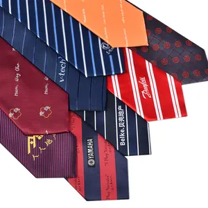 Your Own Logo Design Sample Provide Custom Silks Neck Tie Gift Set Plain Colours Neck Ties School Custom