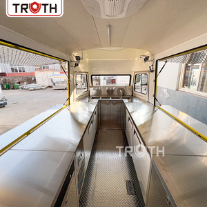 Remolque de Comida Personalizado Truth, Asador Eléctrico de Pollo, Remolque Comercial para Tacos, <span class=keywords><strong>Pizza</strong></span>, Helados, Totalmente Equipado - Product Image 2