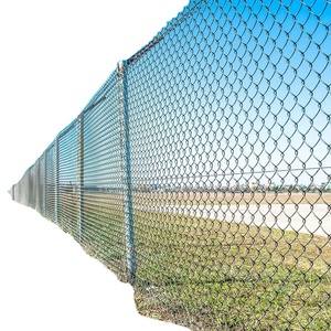 Rete pesante <span class=keywords><strong>Mini</strong></span> maglia catena di rete pannelli di recinzione da campo in immersione calda di filo diamantato zincato prezzo di fabbrica traliccio cancelli - Product Image 3