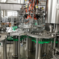 Ligne de production de remplissage d'huile automatique à haute précision contrôlée par PLC, facile à utiliser, pour les liquides visqueux