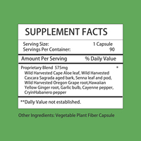 Capsules de nettoyage intestinal pour adultes sous marque privée – Mélange exclusif de suppléments naturels à base de plantes pour une meilleure élimination et une meilleure digestion