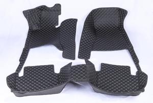 Alfombrillas de cuero 5D 7D para coche, diseño de diamante EVA, de lujo, para mano izquierda y derecha, para 7 asientos, Toyota <span class=keywords><strong>Prado</strong></span>, venta de fábrica, nuevo diseño - Product Image 4