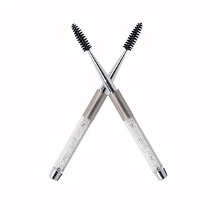 Brosse à <span class=keywords><strong>cils</strong></span> en silicone réutilisable et écologique, applicateur de mascara, logo personnalisé, stock en gros - Product Image 1